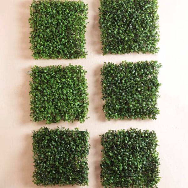 Green Artificial Decorative PVC
