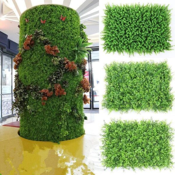 Green Artificial Plant Grass Wall- Eucalyptus