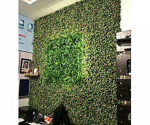 Artificial Plants Wall Boxwood Hedge Grass