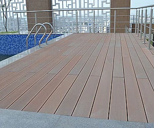 Pvc WPC Decking for Offices & Hotels